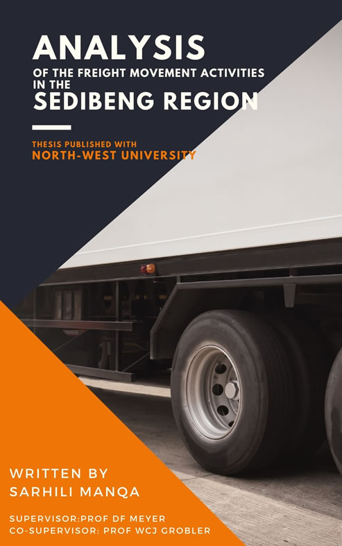 Analysis of freight movement activities in the Sedibeng region